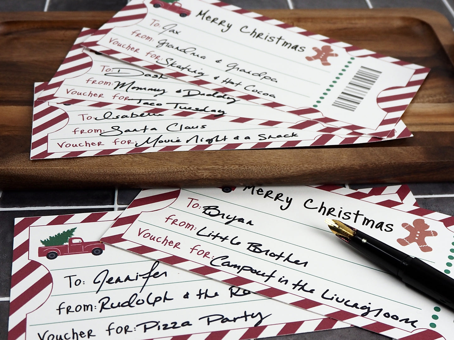 30 Christmas Vouchers