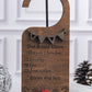 Santa Stop Here Door Hanger