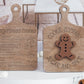 Gingerbread Cookies Tiered Tray Cutting Boards