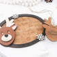 Reindeer Tiered Tray Candle Holder