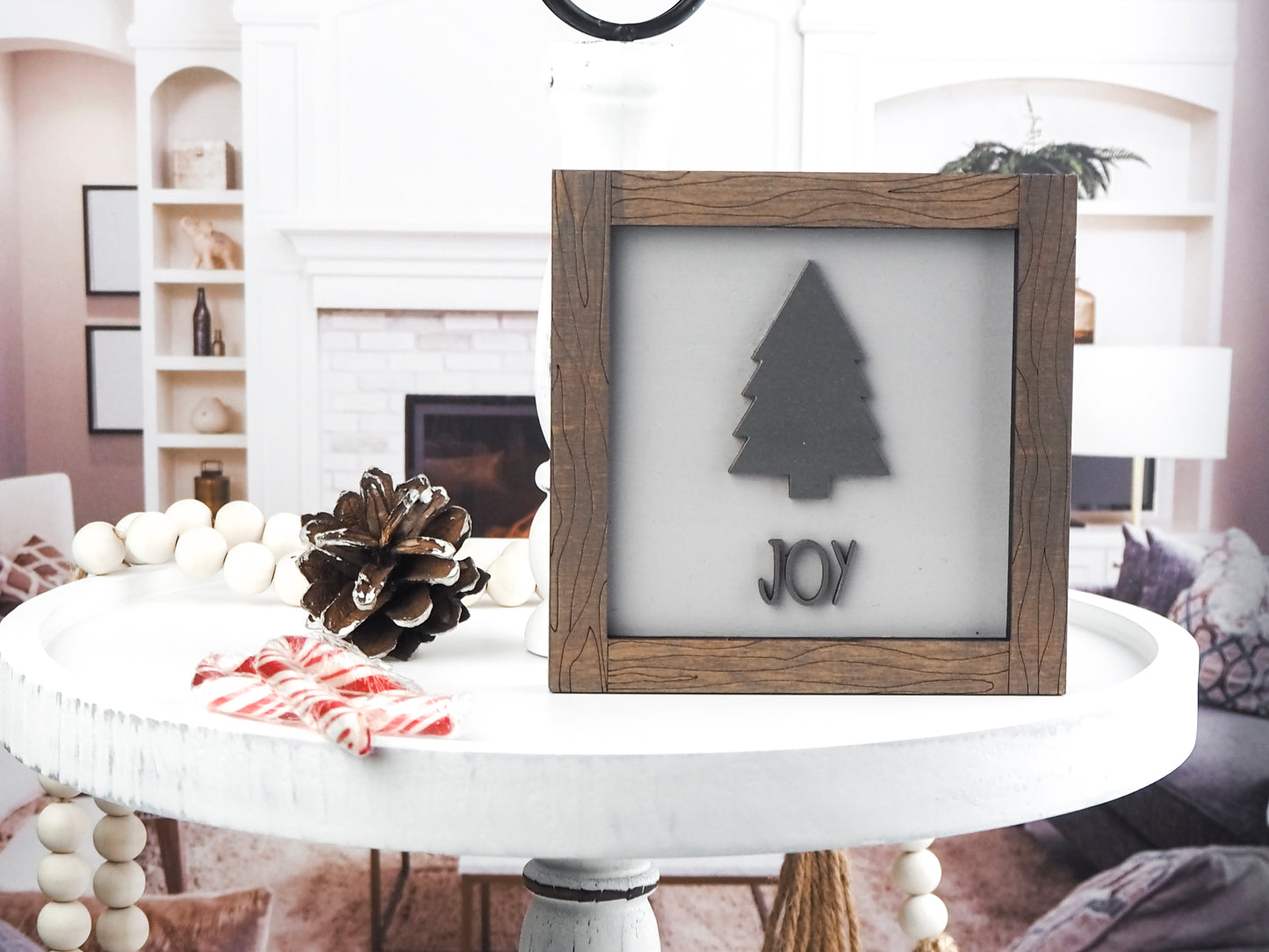 Rustic Farmhouse Christmas Mini Sign Collection