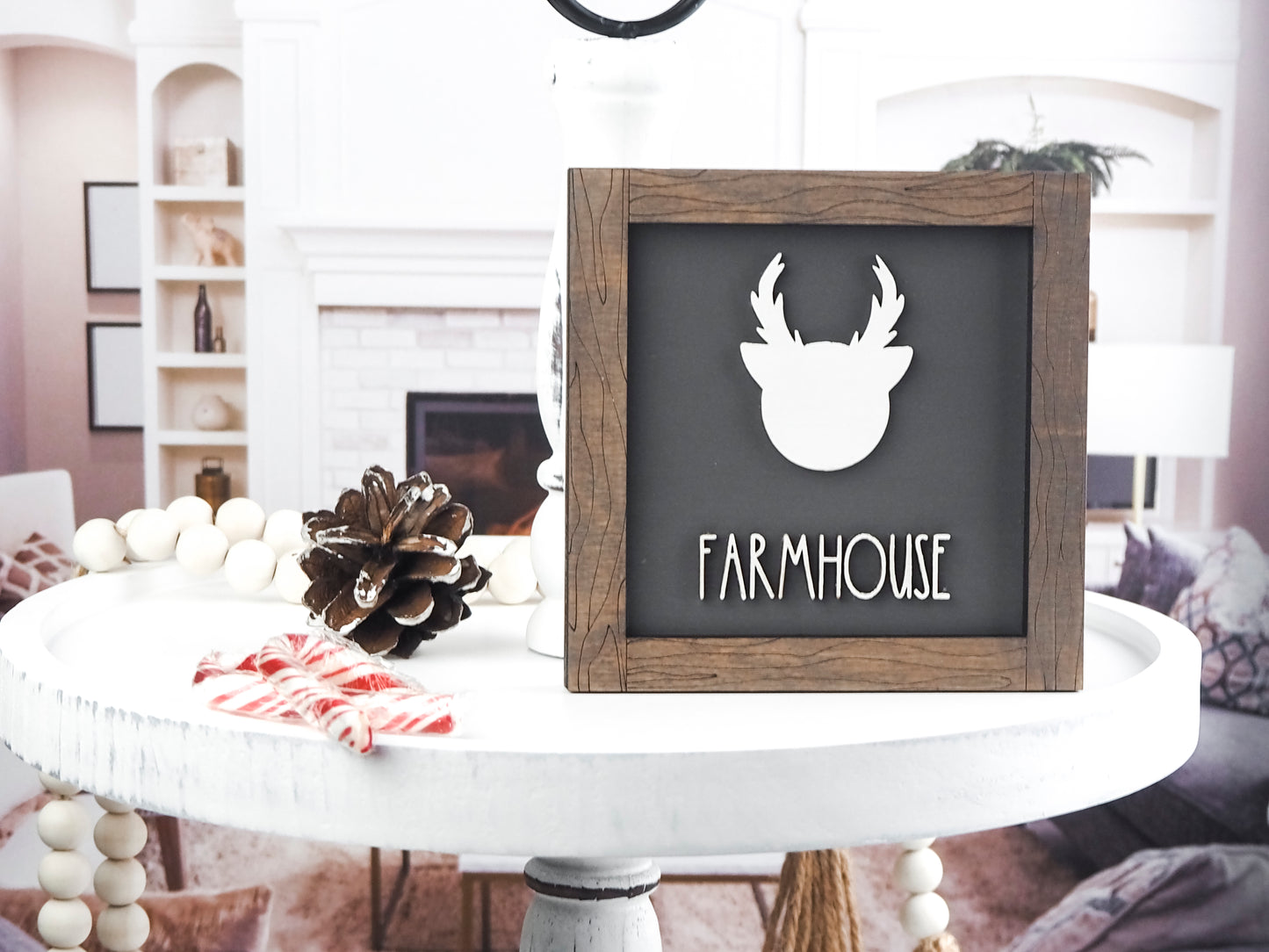 Rustic Farmhouse Christmas Mini Sign Collection