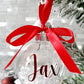 Personalized Crystal Filled Ornaments