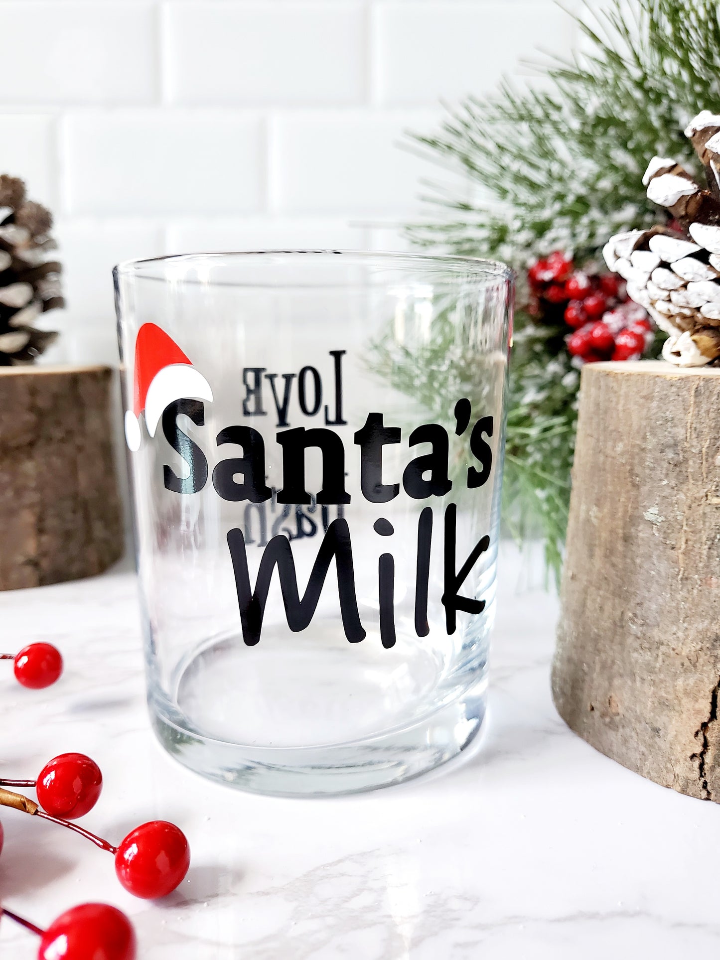 Personalized Santa's Milk Tumbler