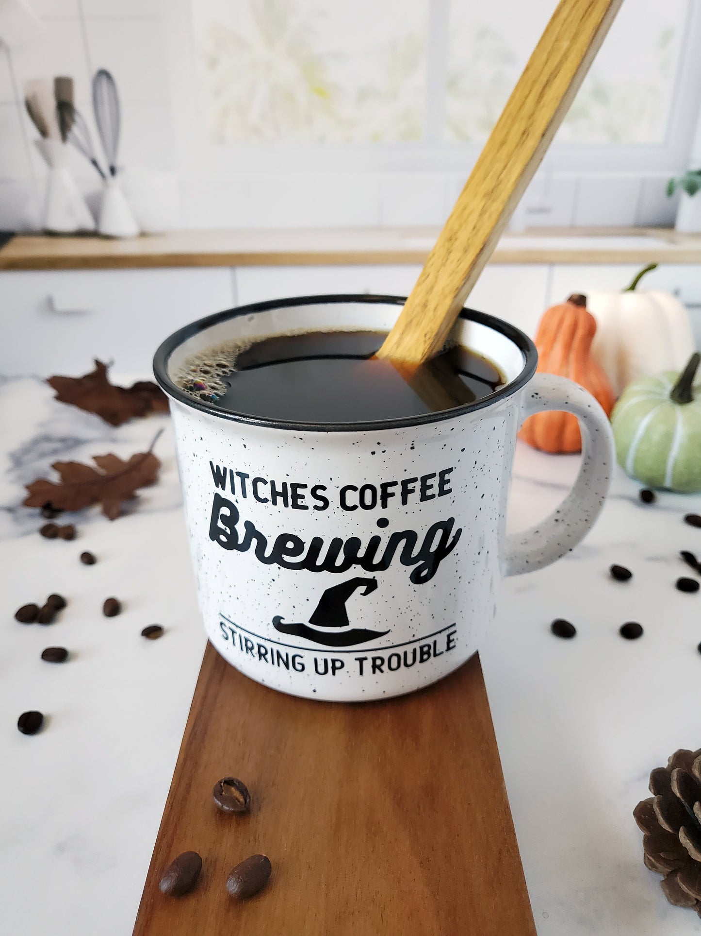 Witches Coffee Brewing Campfire Mugs