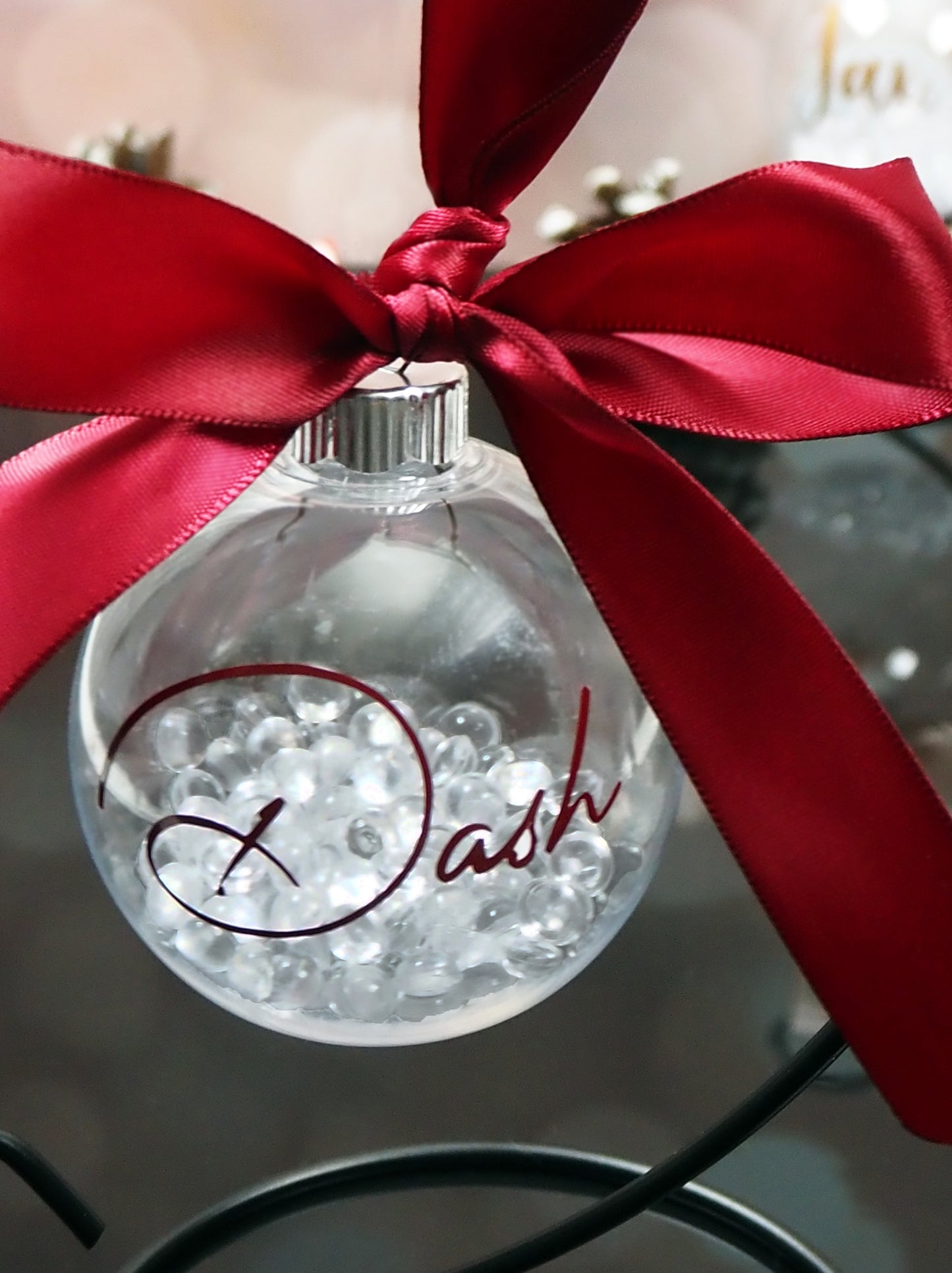 Mulberry Collection - Personalized Crystal Ornaments